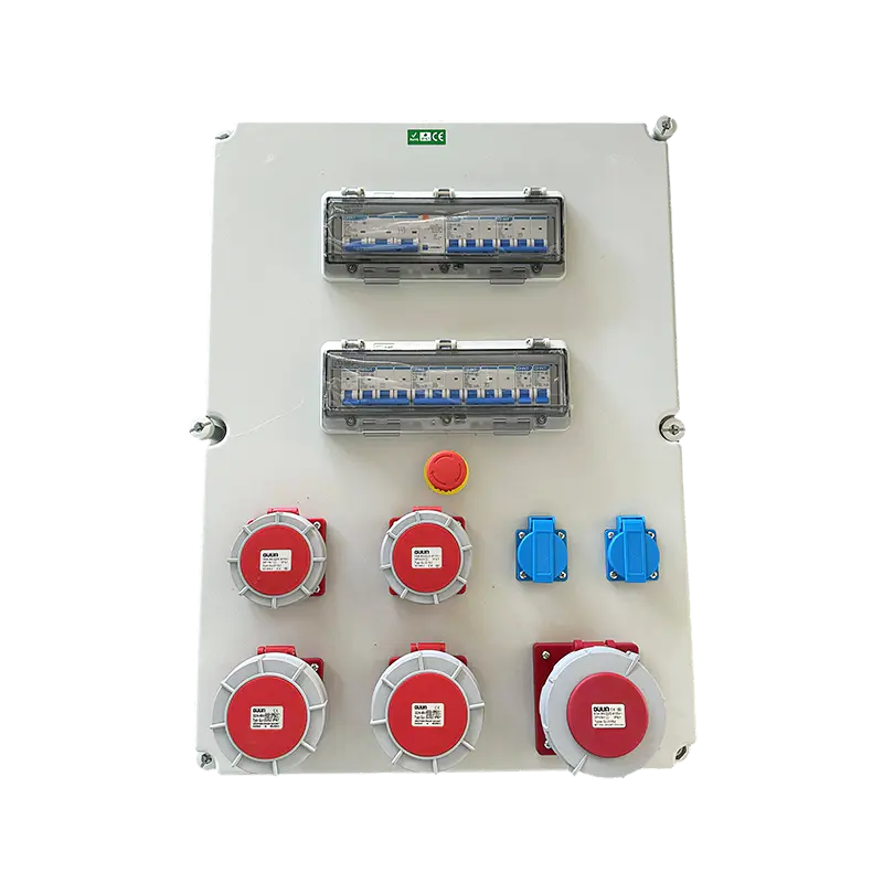 Scatola portaprese industriale impermeabile IP67 32A 380V - Custodia in acciaio inossidabile